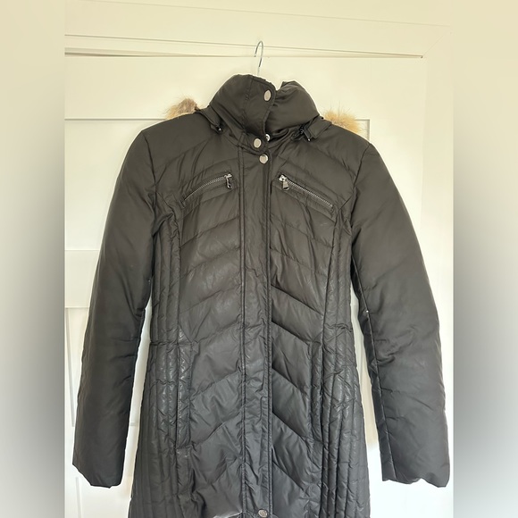 Marc New York down Jacket with removable hood - Picture 3 of 12